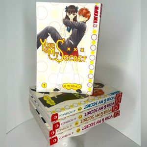 TOKYOPOP “ Your and My Secret “ by Ai Morinaga Volume 1, 2, 3, 4, & 5 Manga Book
